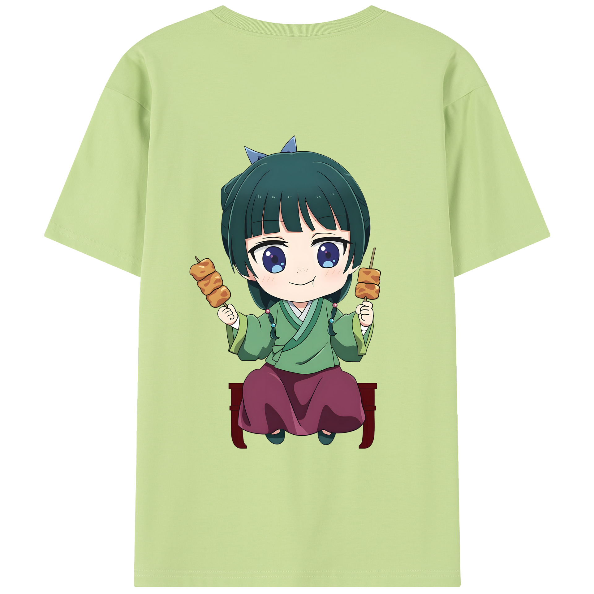 （画像用） 薬屋のひとりごと The Apothecary Diaries 綿100％半袖Tシャツ（背面プリント）
